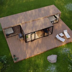 X-loft tiny house ontwerp