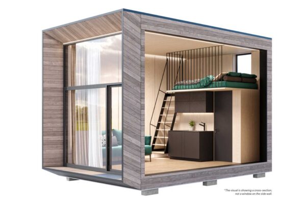 tiny house laten maken met koda loft micro ontwerp